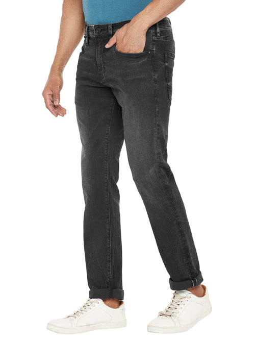 SILVA-Black Comfort Slim Jeans