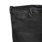 Silva-Tapered slim fit, black, clean look jeans