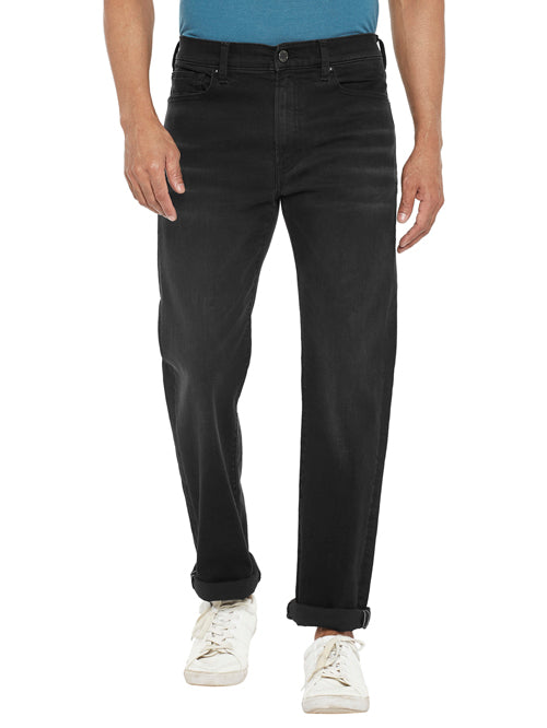 Sterling-Black Regular Fit Jeans