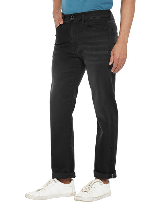 Sterling-Black Regular Fit Jeans