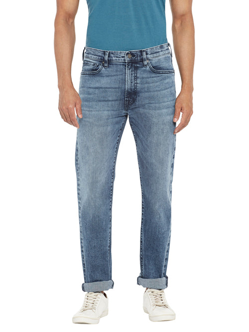 TRENT-Blue Regular Fit Jeans